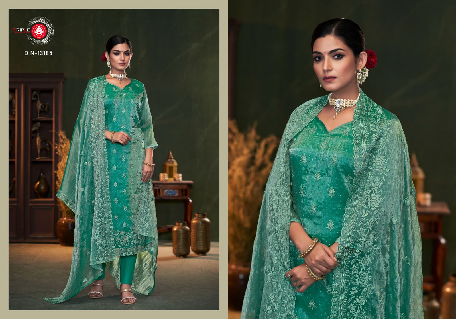 Resa By Triple Aaa Designer Silk Dress Material Wholesale Shop In Surat
